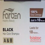 Farben Black Hair Color Shampoo bistac-ir02