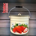  glazed 12 liter bucket (Russia)-bistac-ir04