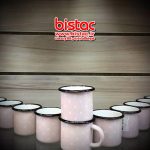  glazed 250 ml glass ivory (Russia) deer design-bistac-ir03