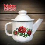 One liter enamel teapot-bistac-ir06