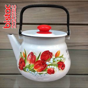 2.5 liter glazed kettle (Russia)-bistac-ir02