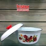 2 liter glazed Bowl withdoor (Russia)-bistac-ir00