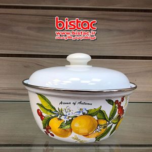 2 liter glazed Bowl withdoor (Russia)-bistac-ir02