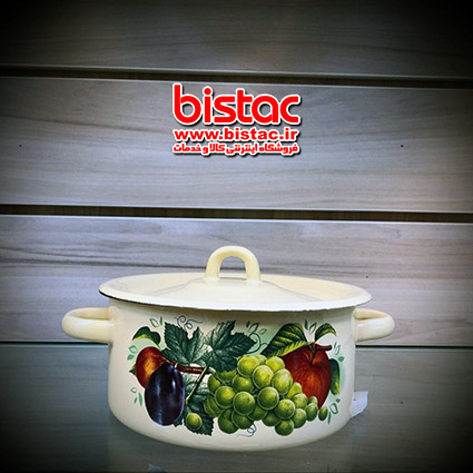 2 liter glazed pot (Russia)-bistac-ir01