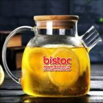 LIDOO GLASS TEA POT-bistac-ir00