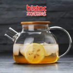 LIDOO GLASS TEA POT-bistac-ir04