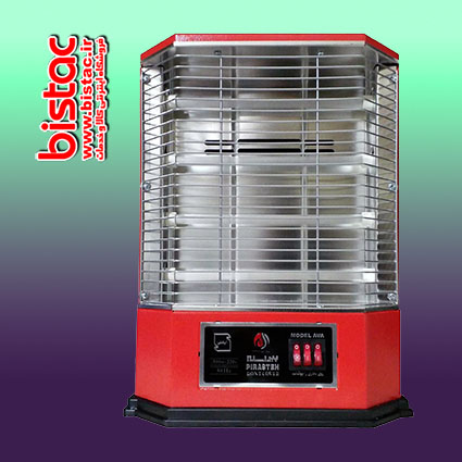 AVA 4-flame electric standing fan heater-bistac-ir00