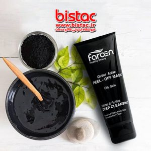 Farben Carbon Active Peel-Off Face Mask 75 ml-bistac-ir08
