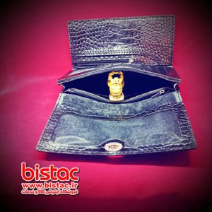 Snake skin wallet for Women-bistac-ir01