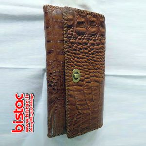 Snake skin wallet for Women-bistac-ir07