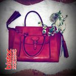 Tassled, women's handbag-bistac-ir00