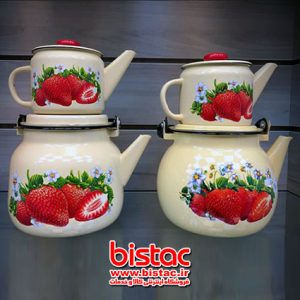 Enamel teapot and kettle service-bistac-ir03