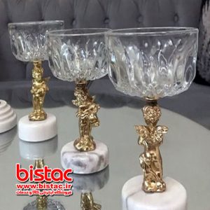 Haft Sin Angel and marble Tablecloth - Golden-bistac-ir01