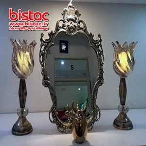 Large bronze crescent mirror-bistac-ir02