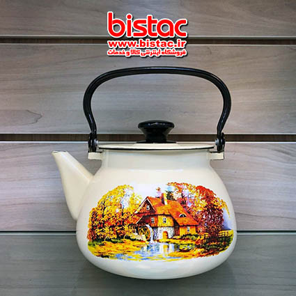 3 liter glazed kettle (Russia)-bistac-ir00