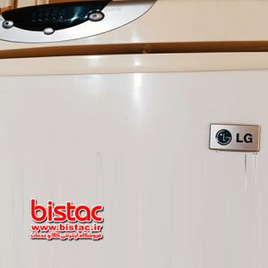 LG two-piece fridgefreezer, original Korean white-bistac-ir05
