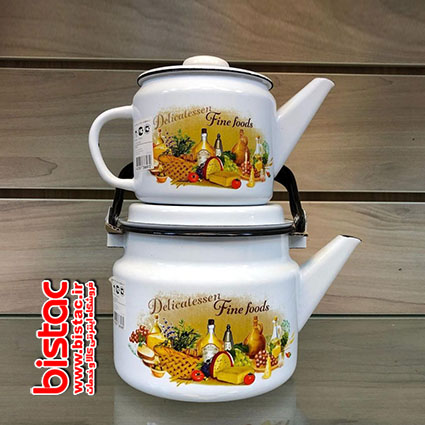 Enamel teapot1 and kettle2 service-bistac-ir00
